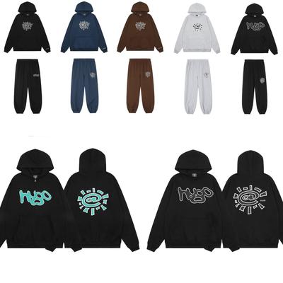 Niche ADWYSD Plus Velvet Loose Unisex Streetwear Hoodie