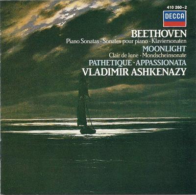 CD BEETHOVEN; ASHKENAZY - Beethoven;Moonlight Sonata 4102602 Decca 1984 Germany Classical Used