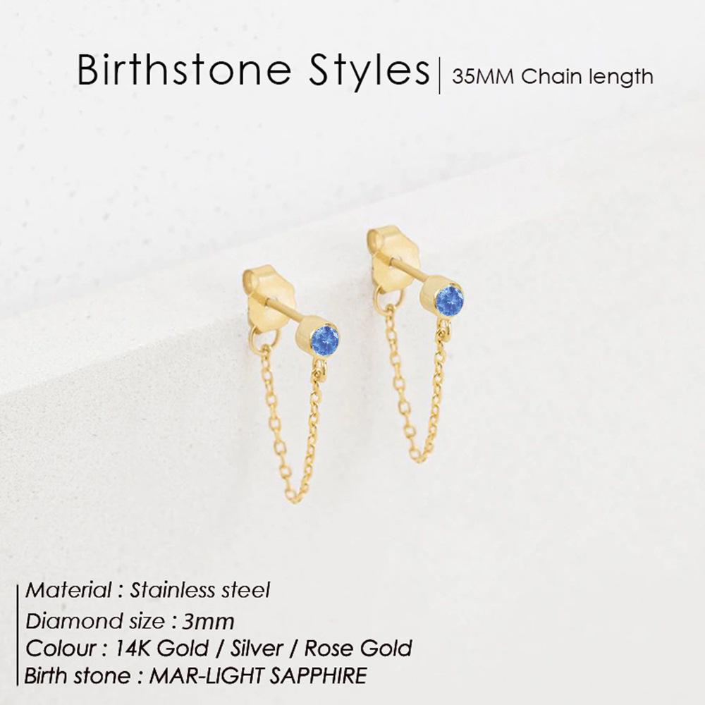 eManco Tassel Colorfast Rhinestone Earrings - European & American Light Luxury, Personalized & Versatile Studs