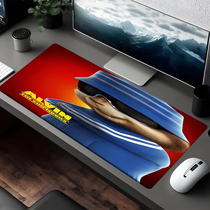 Alvin and the Chipmunks Theme Mouse Pad, Non Slip Rubber Base, Multifunctional Office & Home Decor, Perfect for Workspace Personalization.