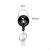 Verpleegkundige Intrekbare Badge Reel Houder Naamclip Accessoires met Draaibare Karabijnhaak voor