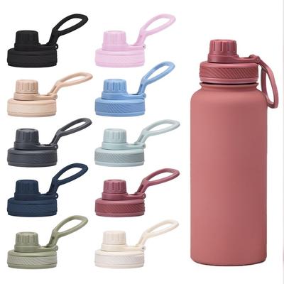 PP Plastic Spout Lid Splash Spill Proof Vacuum Bottle Replacement Lid  Sport Bottle Accessories