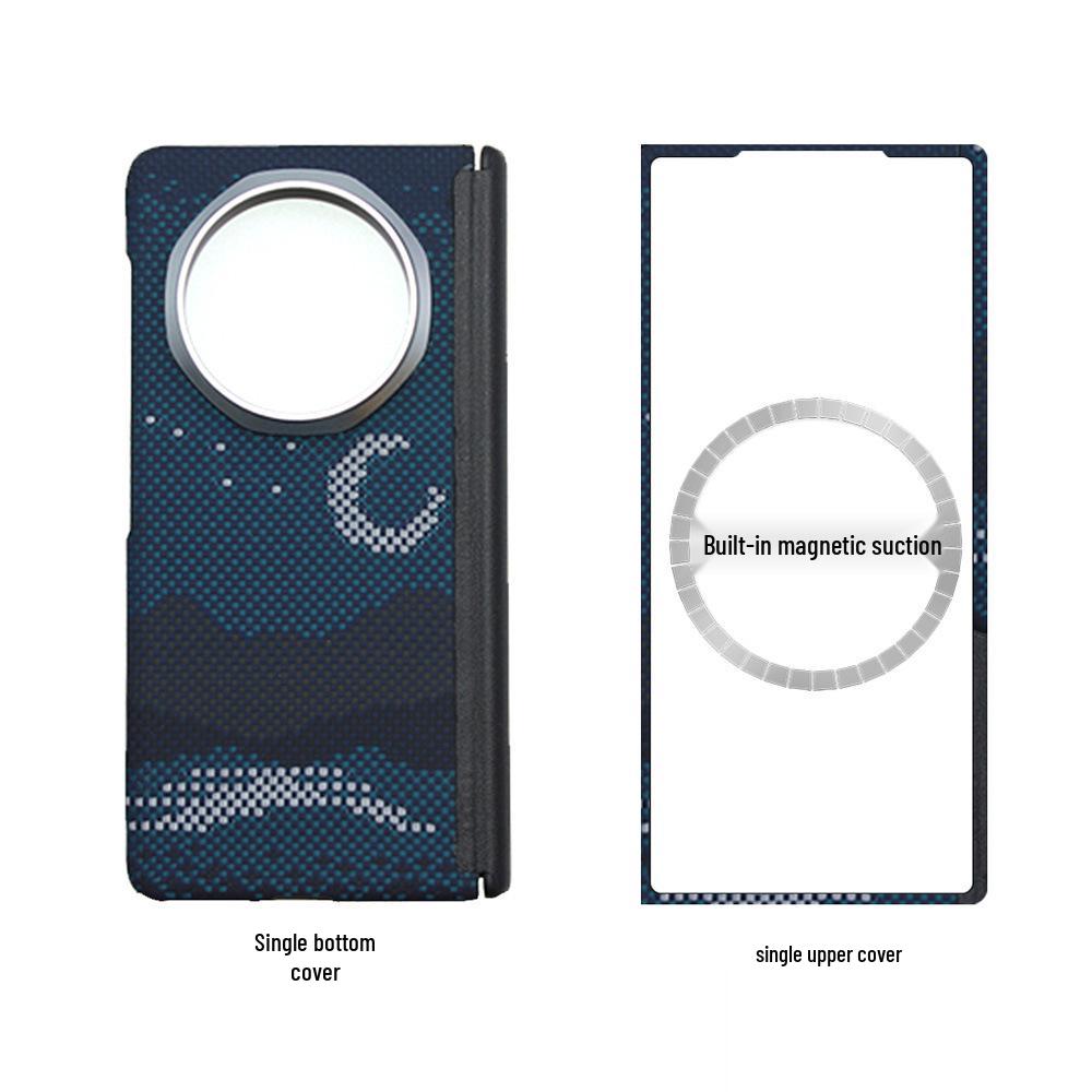 Honor MagicV5 Kevlar-Carbon Fiber Slim Anti-Fingerprint Phone Case