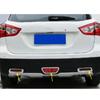 For Suzuki S-Cross Scross Sx4 2014 2015 2016 2017 Cover ABS Chrome Lamp Rear Tail Brake Stop+Fog Light Trim Frame Panel