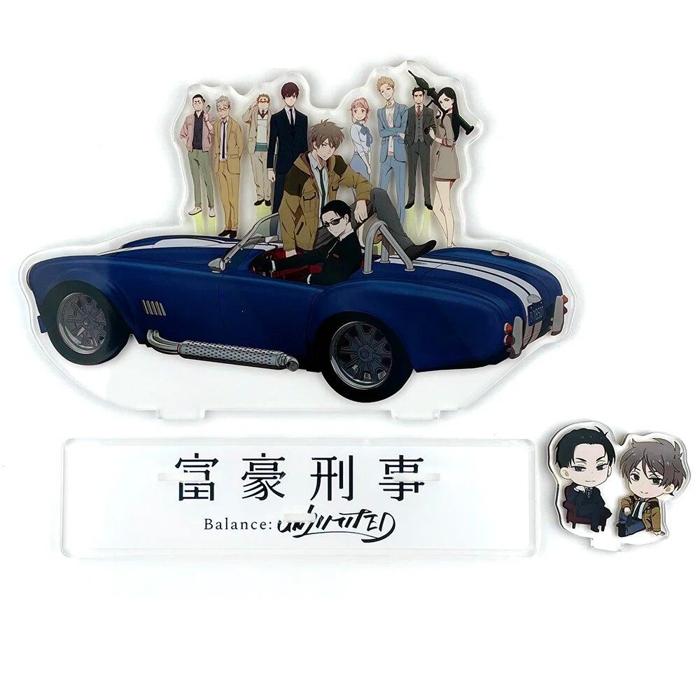 Fugou Keiji Balance Unlimited Group Daisuke Haru Suzue Ryou Mahoro Acrylic Stand Standee Toy Figure