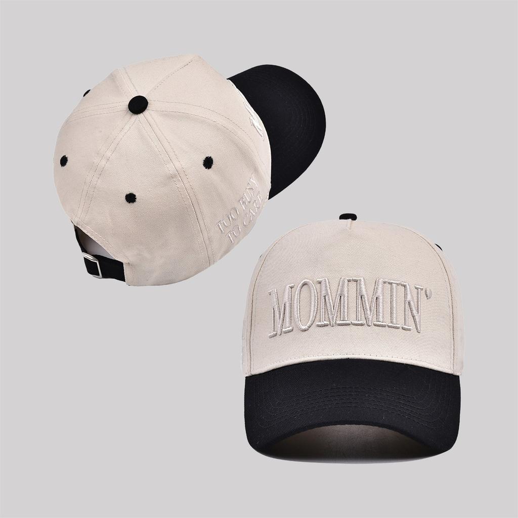 Women Letter Embroidered Baseball Caps Korean Casual Retro Dad Hats Women Hip Hop Cap Summer Breathable Adjustable Sun Hat