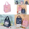Oxford Cloth Cartoon Lunch Bag With Insulation And Storage Function For Office Workers