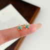 S925 Sterling Silver Star Stud Earrings with Zirconia – Simple, Versatile, and Exquisite Design