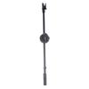 55Cm Microphone Crossbar Stand Rotating Microphone Stand Screw Boom Arms Mic Clip Phone Holder Extension Bracket