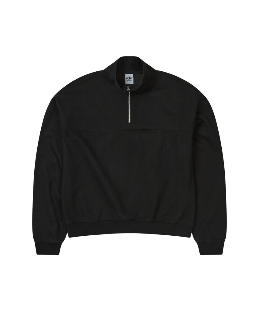 FERNOV Essential Half-Zip Sweatshirt Black