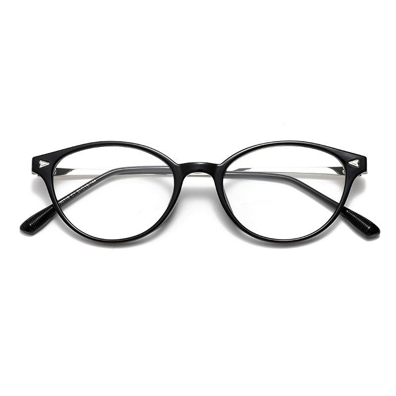 Material Glasses Men Oval Shape Anti Blue Light Glasses Women High Quality Office Computer Women'S Glass Frame