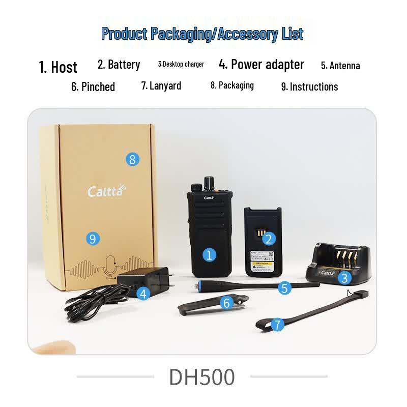 Caltta DH500 IP67 Digital Walkie-Talkie (NC Version)