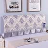 Stretchy Quilted Bed Head Cover With Lace Storage Wrinkle-resistant And All-inclusive