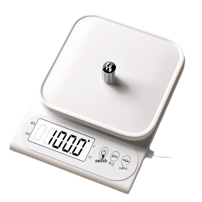 High-Precision Kitchen Electronic Scale for Baking, Compact Gram-Weight Measurement, Premium Home Use.