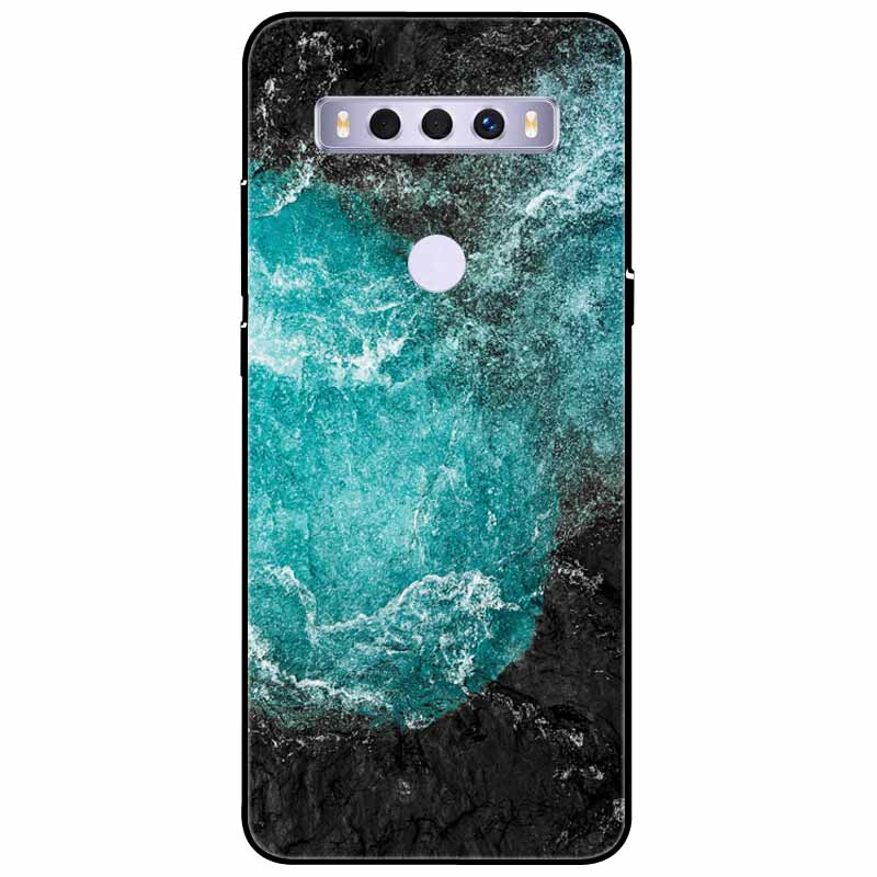 Case For TCL 10 SE Cover Marble Soft Silicone Fashion TPU Back Bumpers for TCL 10SE T766U T766H Protective Funda for TCL10SE