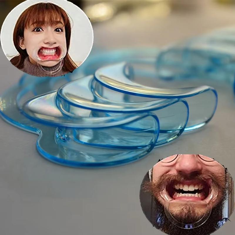10Pcs Dental Mouth Opener C Shape Plastic Lip Cheek Retractors Intraoral Cheek Lip Opener Dentistry Tool