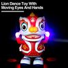 Robot de danse balançoire électrique, Style chinois, musique amusante, Design rétro, effet de lumière, jouet de danse vif pour enfants