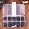 Fishhooks Strong Sharp Silver Circle Fishhook 3#-12# Jig Barbed Pesca Sea Fishing Set Portable Fishing Tackle Accessories