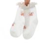 Ultra-Thin Mesh Baby Socks: Breathable and Loose-Fit Mid-Calf Lace Socks for Girls