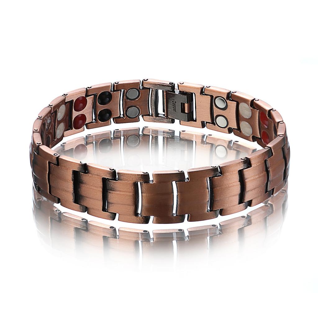 Copper Bracelet, Men's Copper Bracelet, Vintage Magnet Energy Bracelet