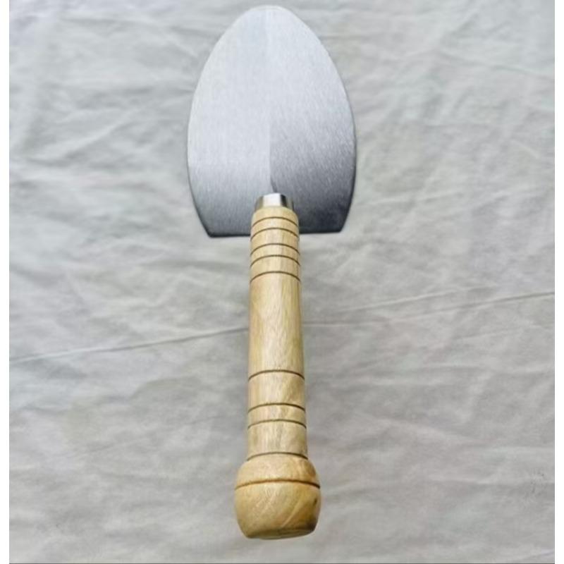 Truelle de Maçonnerie à Manche en Bois Acier au Carbone Forme Bec de Canard Truelle de Maçonnerie Pour Plâtre Mortier Travaux de Mur Construction Outils à Main