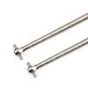 MJX Hyper Go 10208 2pcs Metal Drive Shaft CVD Driveshaft Upgrade Parts for 1/10 RC Car 10410B Accessories