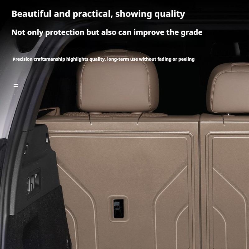 For Li Lixiang L6 L7 L8 L9 Upgrade Car Trunk Mat TPE Waterproof Trunk Mat Ideal Third Row Seat Back Scratch Proof Protection Mat