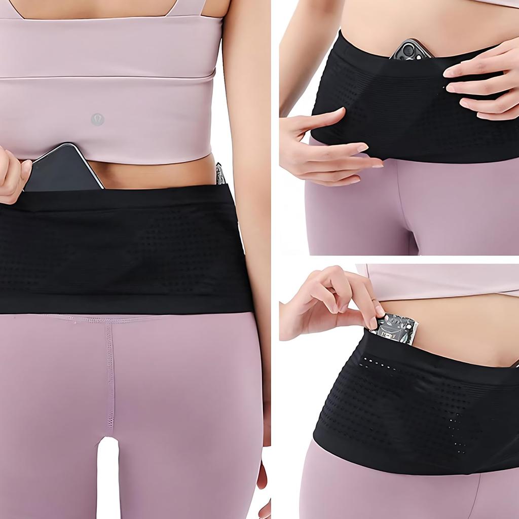 Anboli Running Pouch, Running Belt, Waist Pouch, Non-swayable Running Pouch,