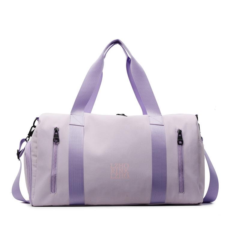 Travel bag Large capacity sports yoga bag Women's independent shoe compartment Fitness bag Business trip boarding bag