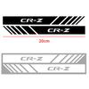Car Styling 2Pcs Rearview Mirror Decal Stickers For Honda Mugen Accord Civic Vezel Jazz City HRV Auto Decoration Accessories RF6