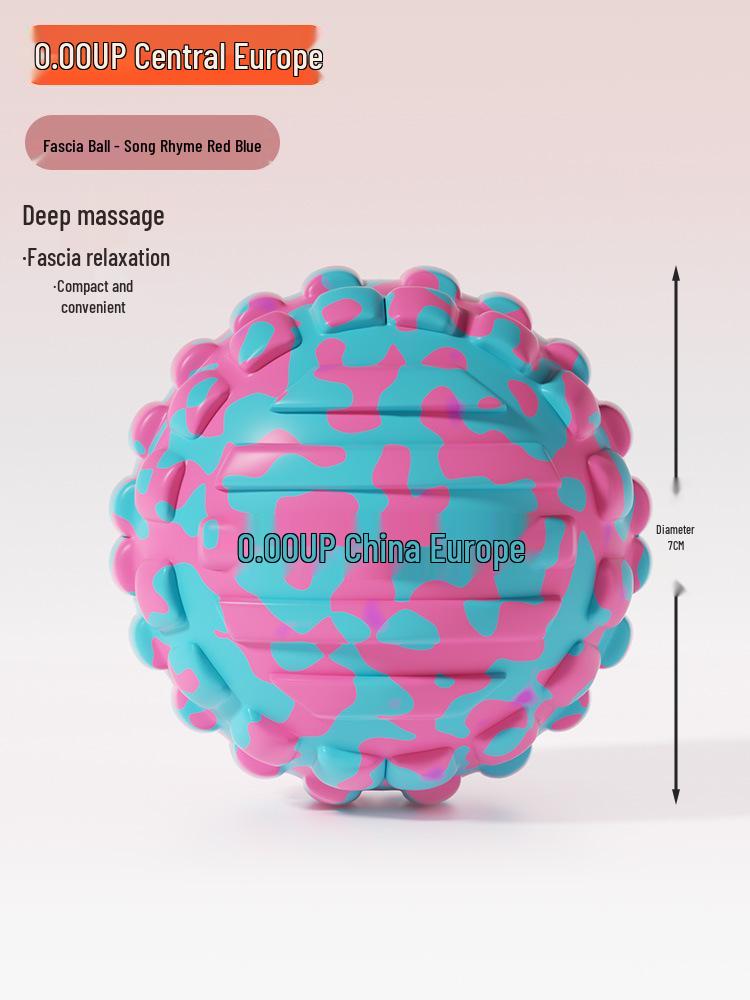 Plantar Fasciitis and Muscle Relaxation Peanut Massage Ball for Foot, Ankle, Shoulder, and Yoga Meridian Therapy