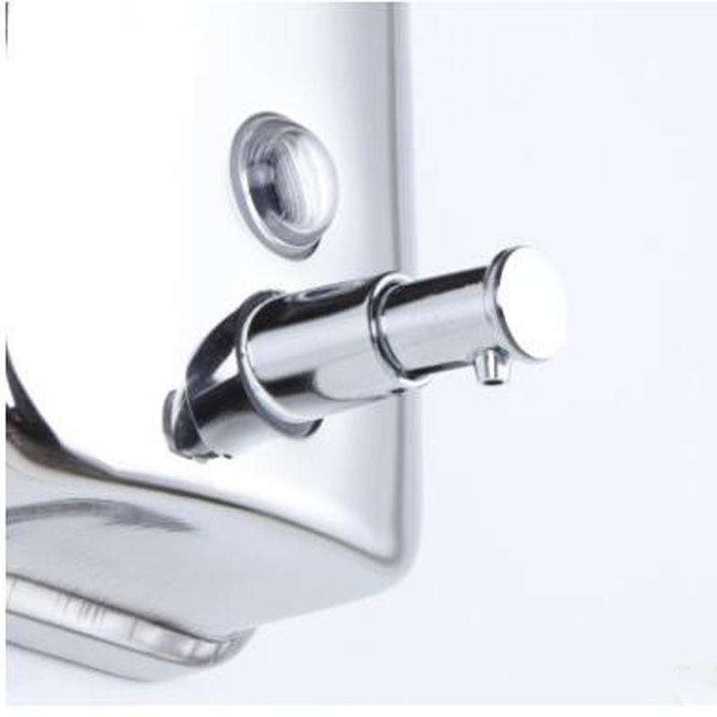 Stainless Steel Universal Liquid Soap Dispensers 500Ml Wall Mount Dispenser