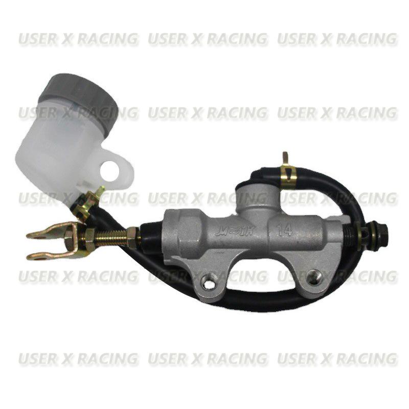 Hinterradbremspumpe für Kawasaki Ninja zx6r ZX9R zx636 650 zx7r ZXR 400 250 750 ER6F ER6N Motorrad Hydraulischer Hauptzylinder Pumpen