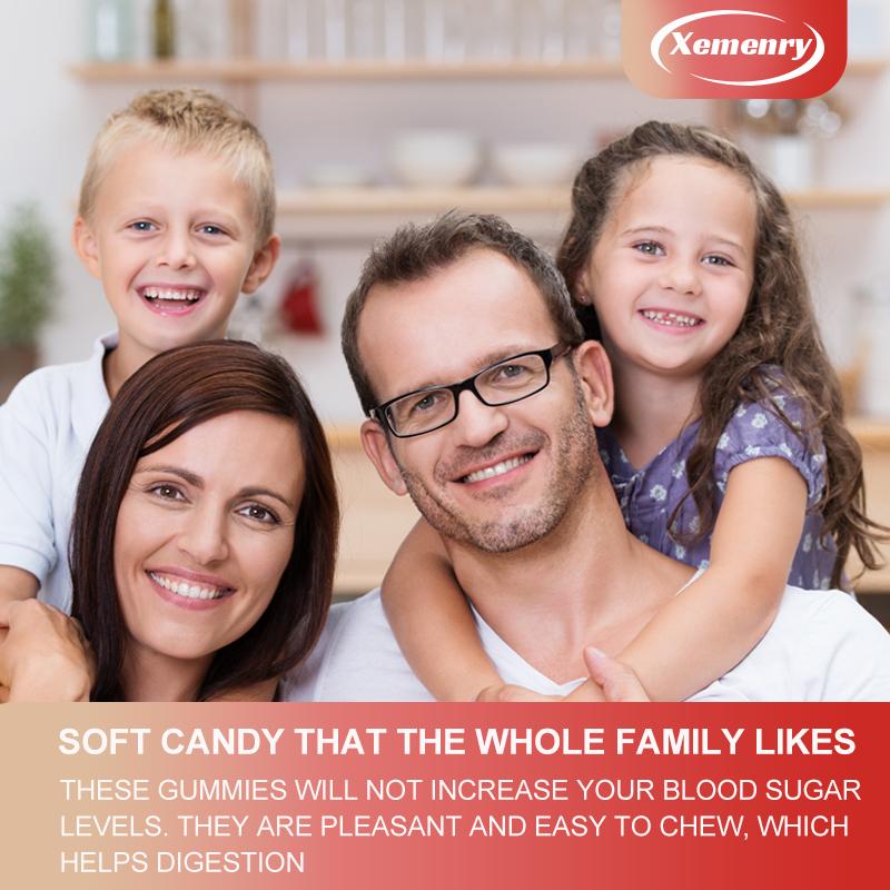 MAGNESIUM GLYCINÁTOVÉ GUMOVÉ MEDVÍDKY - 400 mg na porci - Podporuje zdraví svalů, kloubů a kostí