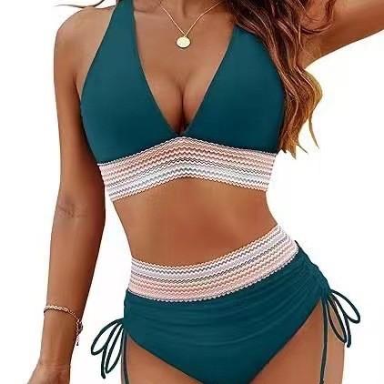 Swimsuit Ladies Sexy Sexy Bikini High Waist Skinny Blast Split Swimsuit