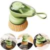 Kitchen Cleaning Brush Soap Dispensing Brush Hassle-free Storage