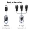 New Fashion Ziny Alloy Car Key Case Cover for Mercedes Benz A B C E S Class W204 W205 W210 W212 W213 W176 W463 GLC GLB GLE AMG