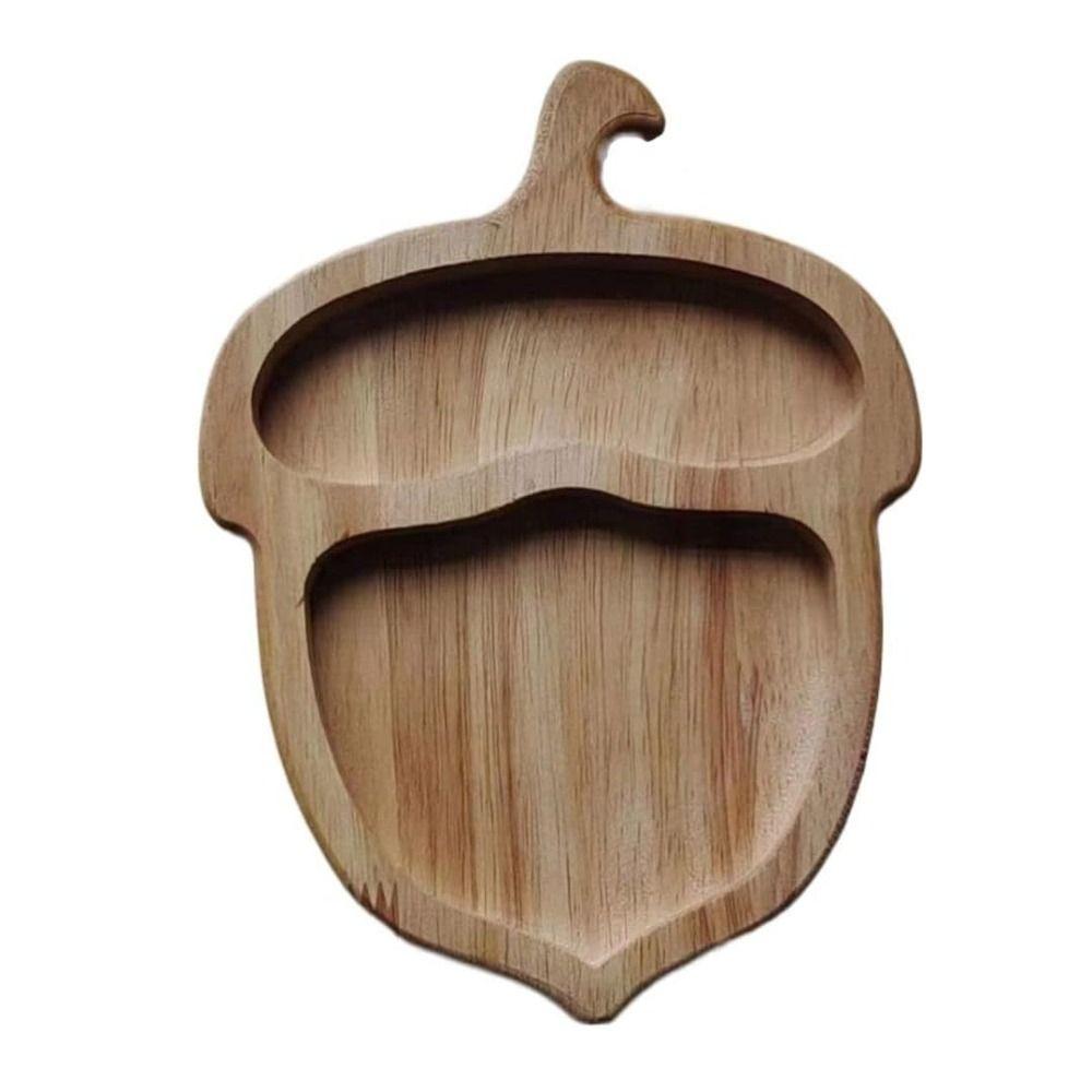 Cartoon Wooden Squirrel Snack Tray Large Capacity Pear Fruit Storage Tray Funny Kitchen Cheese Platter Board