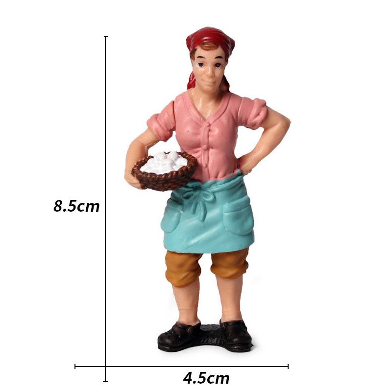 Model Doll Professional Toys Simulate Farm Pasture Decoration Plastic Material