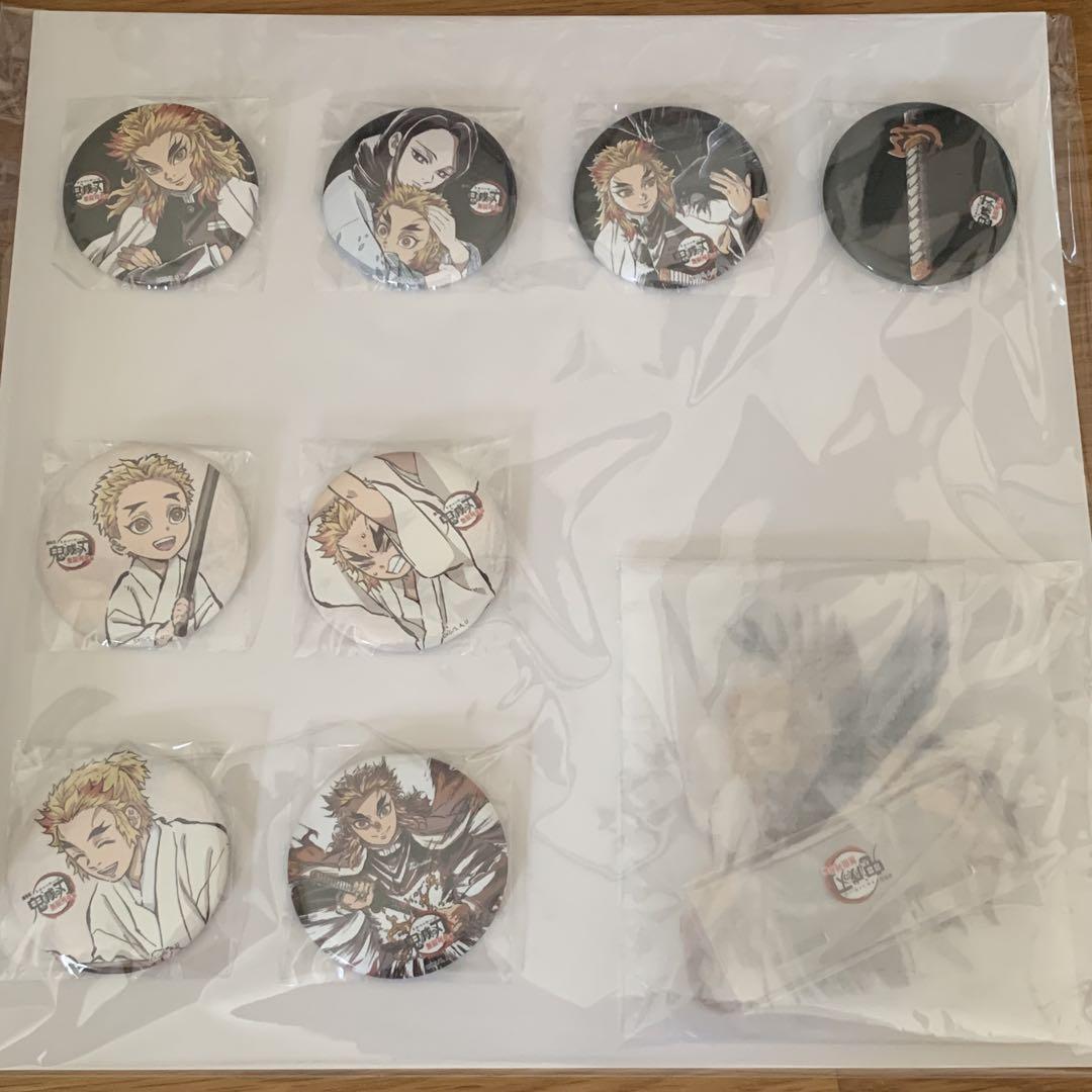 

[USED] Demon Slayer: Kimetsu no Yaiba Mugen Train Interlude Silver Screen Art Collection Rengoku Kyojuro Can Badge Acrylic Stand