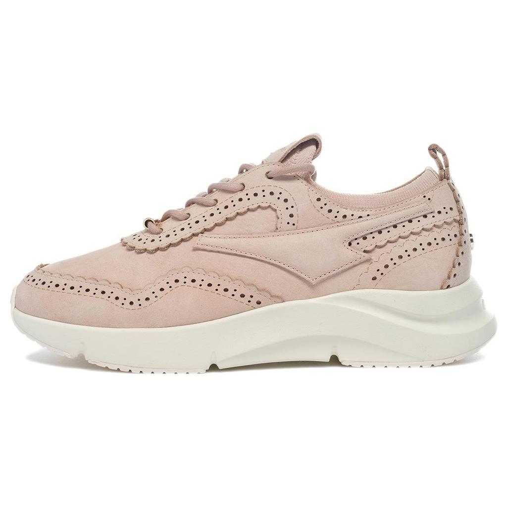 Li Ning 1990 Sword Dragon Low Top Retro Sports Casual Shoes Women Sneakers Peach-Pink ALLS004-1