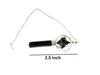 JET 2.5 Inch Black Tourmaline Spinning Merkaba Pendulum - Balancing Treatment Reiki Yes/No Divine Spiritual Answers Crystal Ball Point