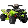 Quad Elétrico Infantil 6V com Função de Avanço, Música, Quad Elétrico para Crianças de 1,5 a 3 Anos, Verde
