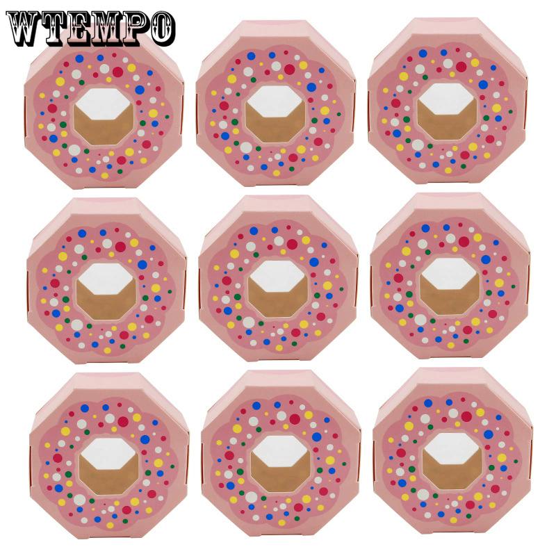 WTEMPO DIY Foldable Creative Shaped Design Paper Gift Boxes Printed Polygon Mini Presents Packaging Boxes Ideal for Storing and Gifting Delicate Items