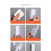 Self Adhesive Plug Holder, Wall Mounted No Drilling Socket Fixing Sticker, Home Seamless Sticker, Nail Free Creative Plug Holder