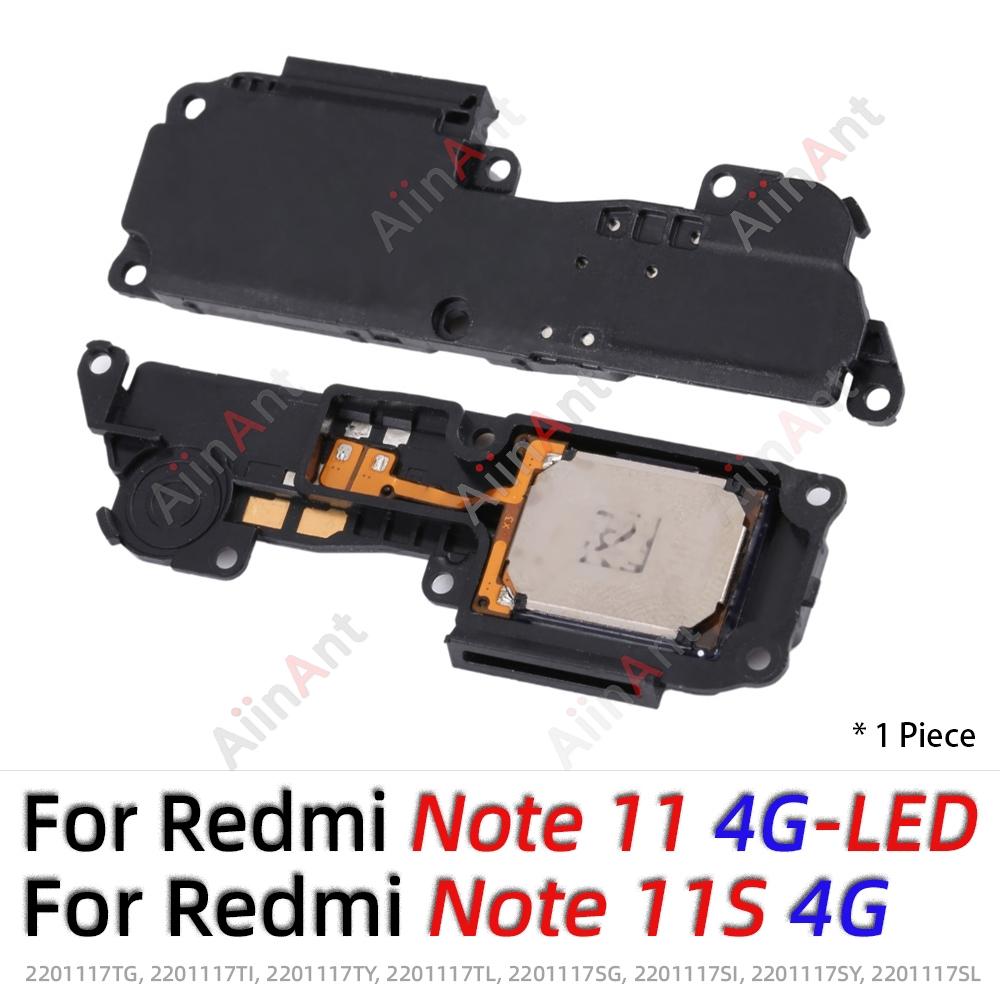 Bottom Loud Speaker Loudspeaker Sound Buzzer Ringer Flex Cable For Xiaomi Redmi Note 10 11 10s 10A 10C 11s 11T Pro Plus Max 5G