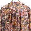 Paul Smith Animal All-over Pattern Short Sleeve Half Button Tunic Women Used