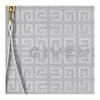Givenchy 4G Allover Pattern Zip Closure Leather Travel Clutch Women Clutch Gray BB60KSB18Z-050