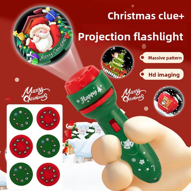 3-10 Karten der Spitzenklasse Premium-Qualität Weihnachten Cartoon der Spitzenklasse Projektion der Spitzenklasse Taschenlampe der Spitzenklasse Hoher Standard Kreativ