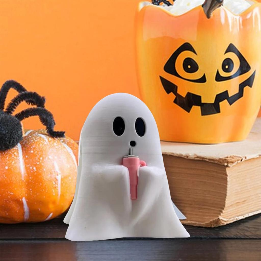 Halloween Figurines Resin Statue Drinking Desktop Decorations Suitable For Home Decor Coffee Table Bookshelf Living Room
